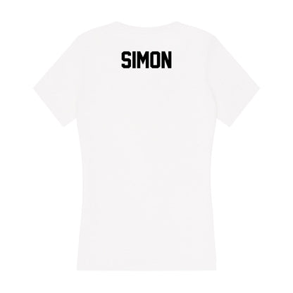 Southern Miss - NCAA Men's Track & Field : Triston Simon - Women's V-Neck T-Shirt-1