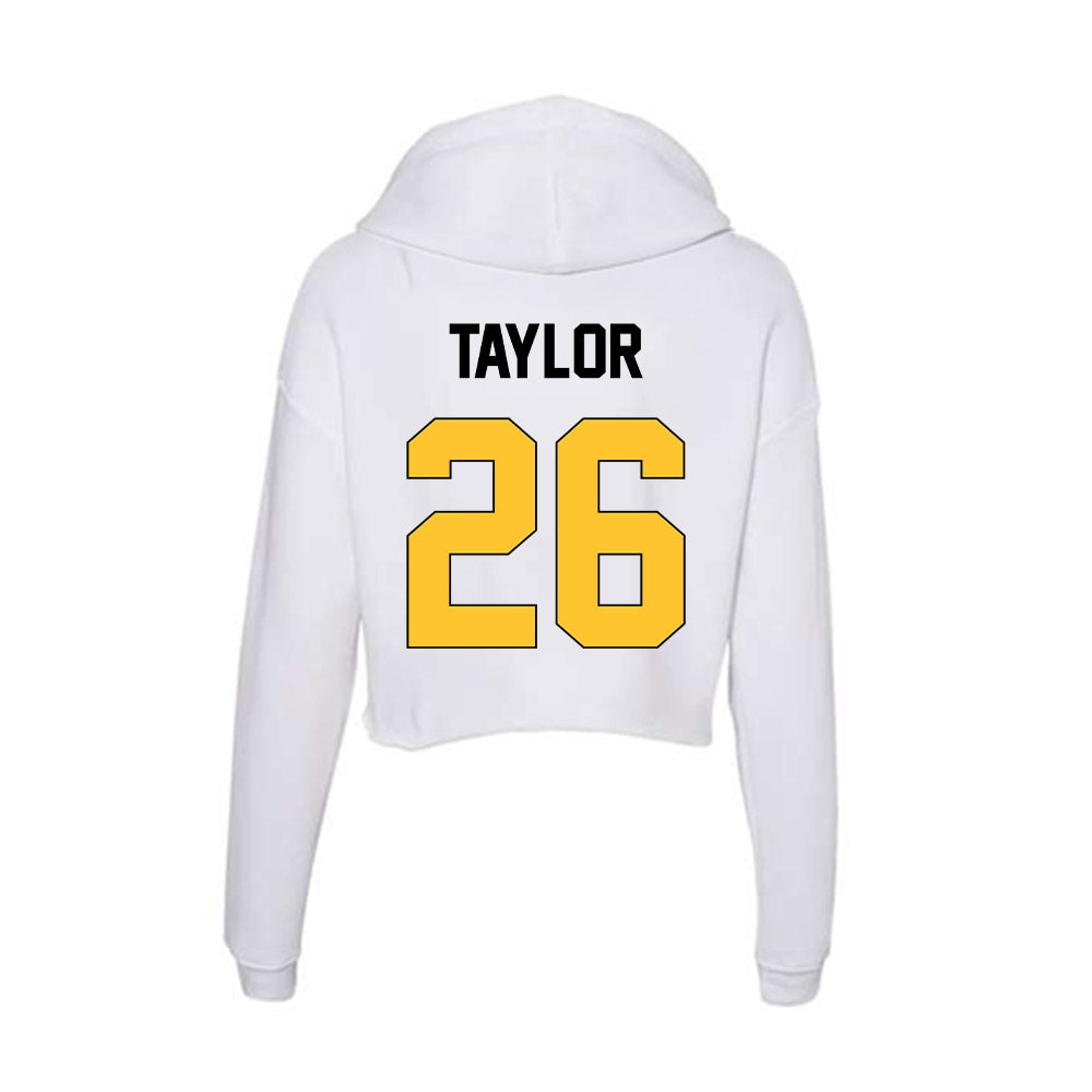 Southern Miss - NCAA Football : Baron Taylor - Women's Crop Fleece Hoodie-1