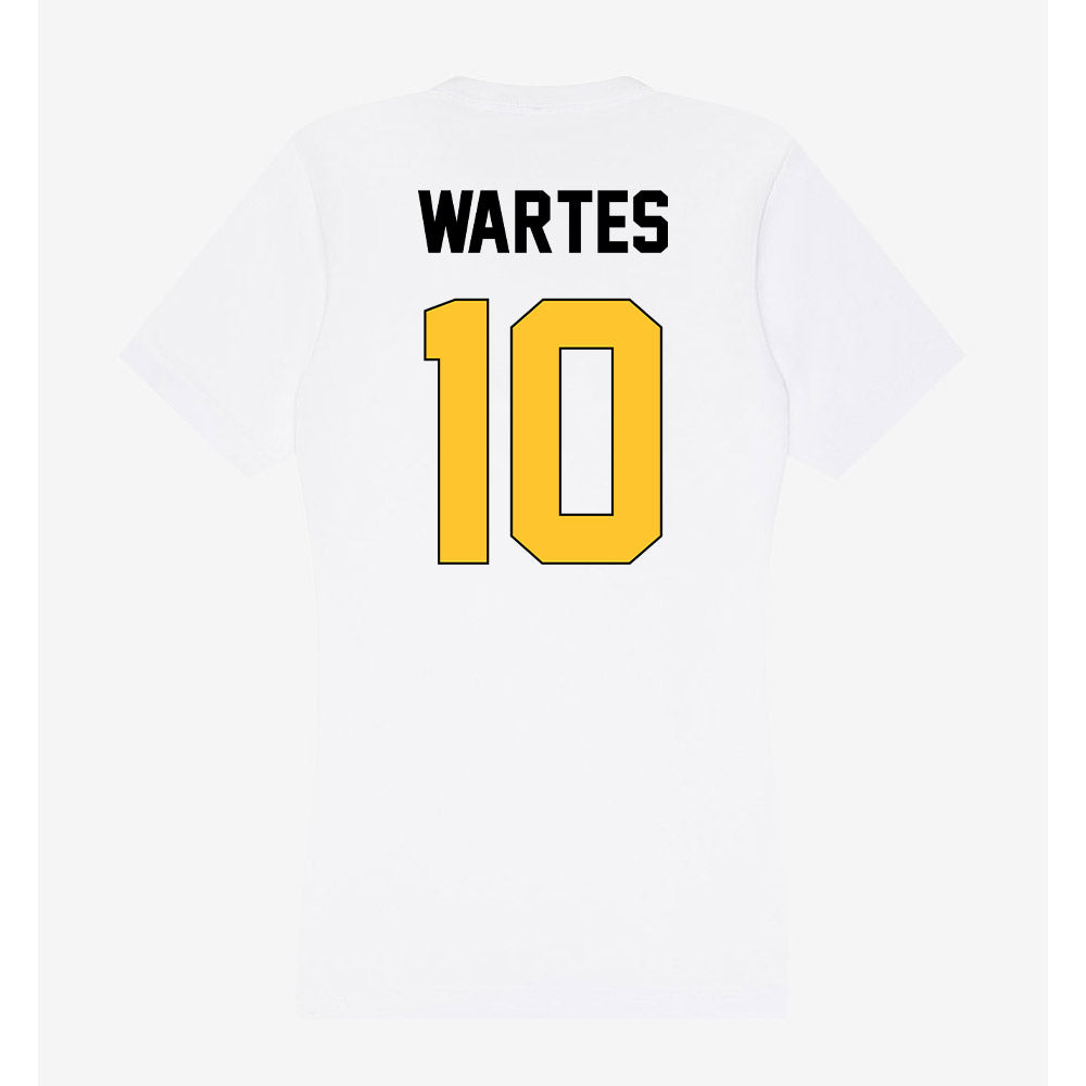 Southern Miss - NCAA Women's Soccer : Amelia Vail Wartes - Women's V-Neck T-Shirt-1
