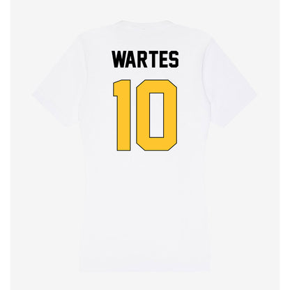 Southern Miss - NCAA Women's Soccer : Amelia Vail Wartes - Women's V-Neck T-Shirt-1