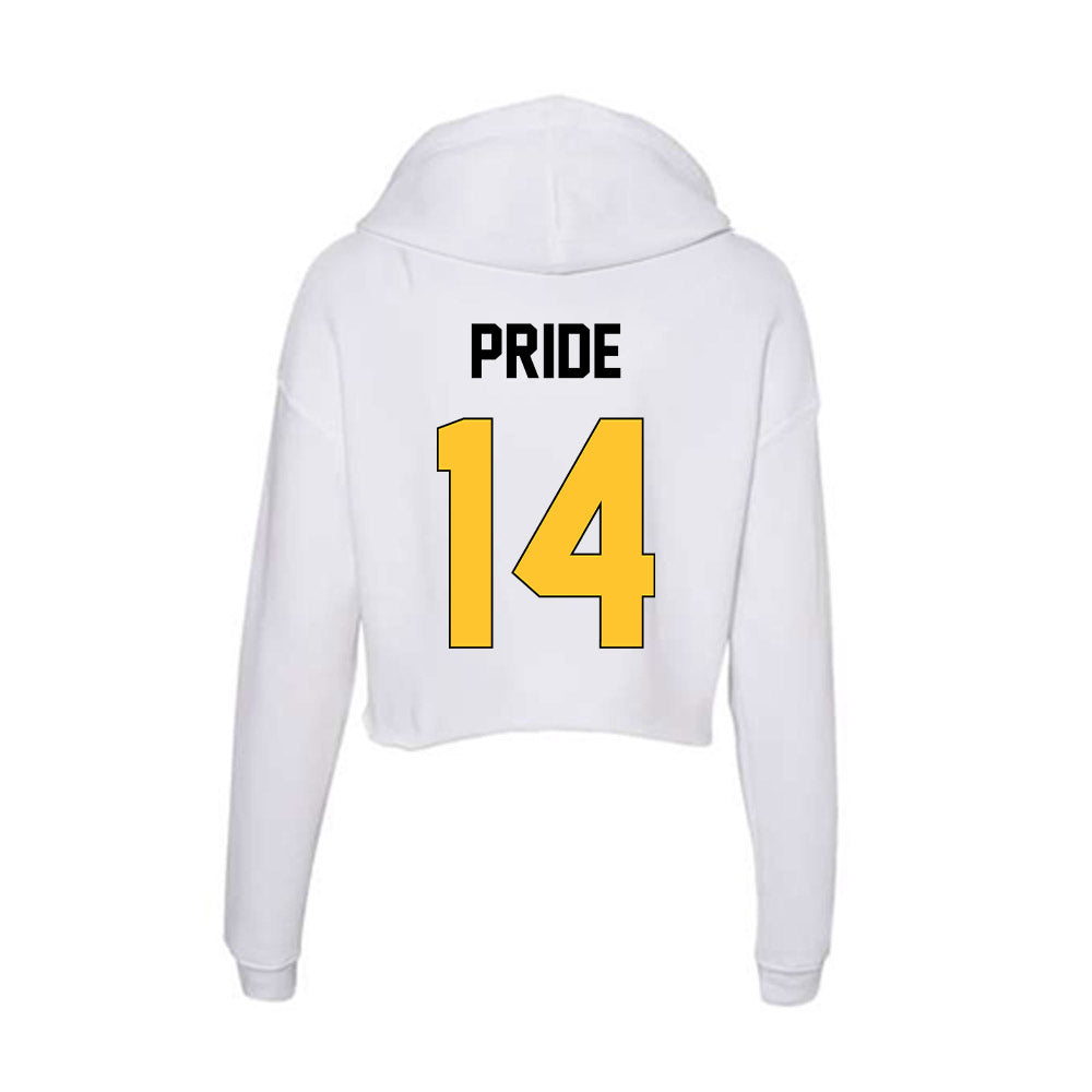 Southern Miss - NCAA Football : Jordan Pride - Women's Crop Fleece Hoodie-1