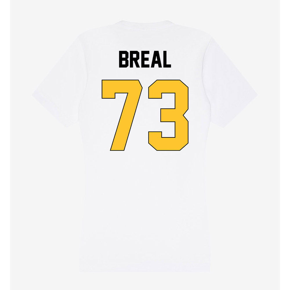 Southern Miss - NCAA Football : Hayden Breal - Women's V-Neck T-Shirt-1