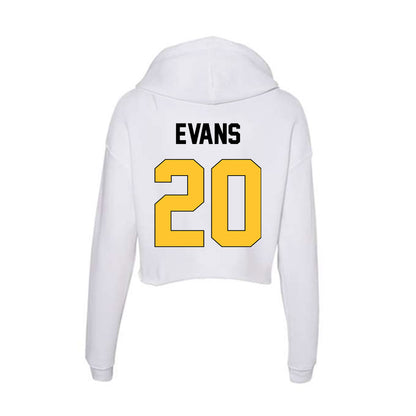 Southern Miss - NCAA Women's Basketball : Je'Mya Evans - Women's Crop Fleece Hoodie-1