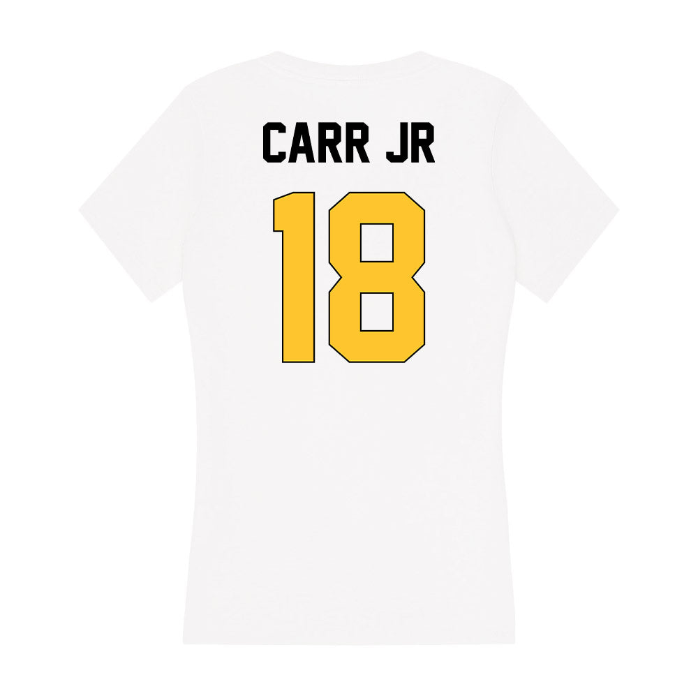 Southern Miss - NCAA Football : Josh Carr Jr - Women's V-Neck T-Shirt-1