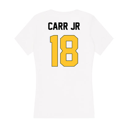 Southern Miss - NCAA Football : Josh Carr Jr - Women's V-Neck T-Shirt-1