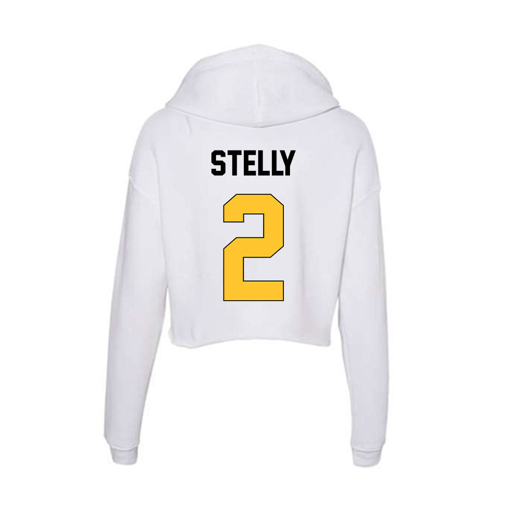 Southern Miss - NCAA Baseball : Caleb Stelly - Women's Crop Fleece Hoodie-1