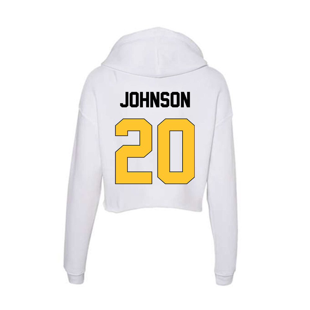 Southern Miss - NCAA Women's Soccer : Saliah Johnson - Women's Crop Fleece Hoodie-1