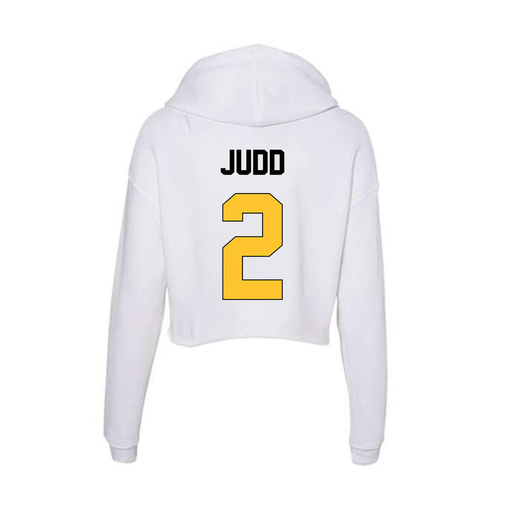 Southern Miss - NCAA Women's Volleyball : Aubrey Judd - Women's Crop Fleece Hoodie-1