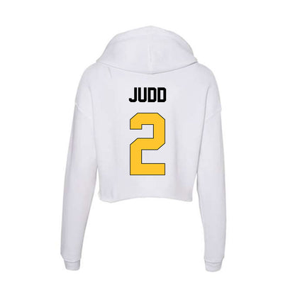 Southern Miss - NCAA Women's Volleyball : Aubrey Judd - Women's Crop Fleece Hoodie-1