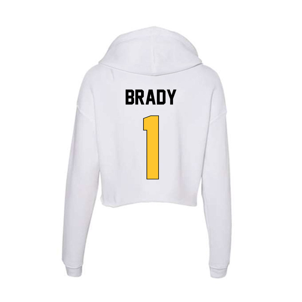 Southern Miss - NCAA Men's Tennis : Charlie Brady - Women's Crop Fleece Hoodie-1