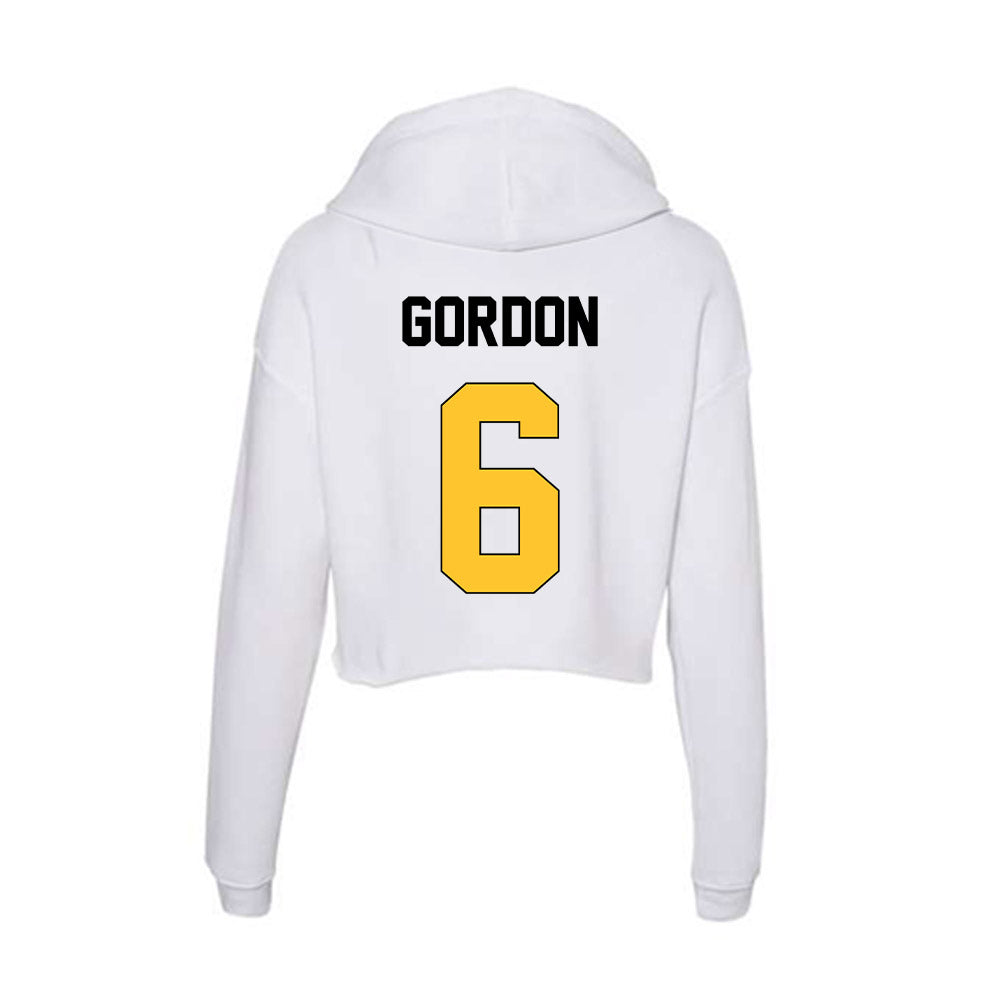Southern Miss - NCAA Softball : Kinsley Gordon - Women's Crop Fleece Hoodie-1