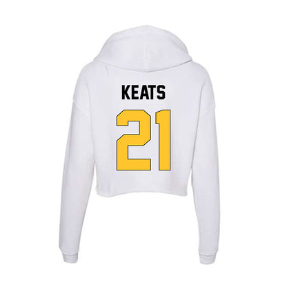 Southern Miss - NCAA Women's Basketball : Carly Keats - Women's Crop Fleece Hoodie-1