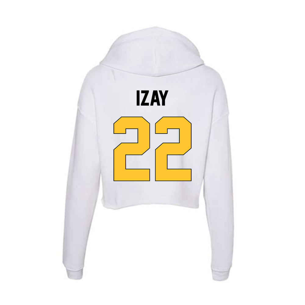 Southern Miss - NCAA Men's Basketball : Tegra Izay - Women's Crop Fleece Hoodie-1