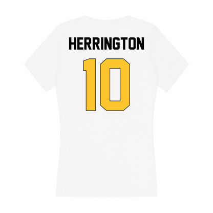 Southern Miss - NCAA Softball : Natalie Herrington - Women's V-Neck T-Shirt-1