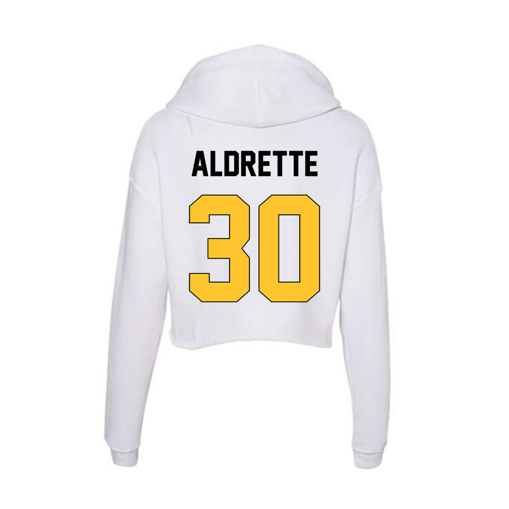 Southern Miss - NCAA Women's Soccer : Avery Aldrette - Women's Crop Fleece Hoodie-1