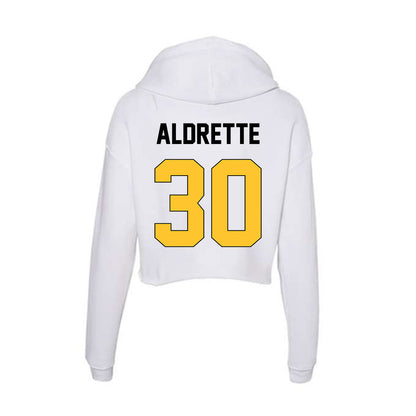 Southern Miss - NCAA Women's Soccer : Avery Aldrette - Women's Crop Fleece Hoodie-1