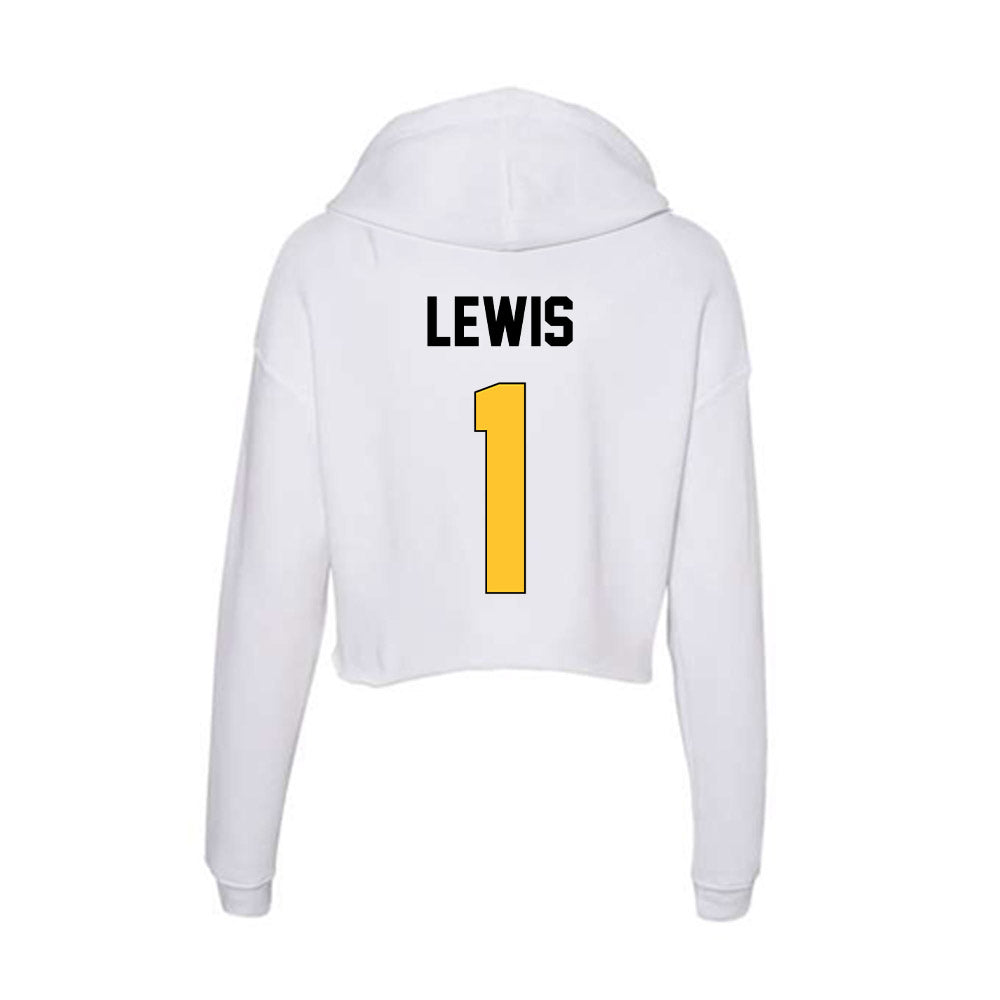 Southern Miss - NCAA Football : Champ Lewis - Women's Crop Fleece Hoodie-1