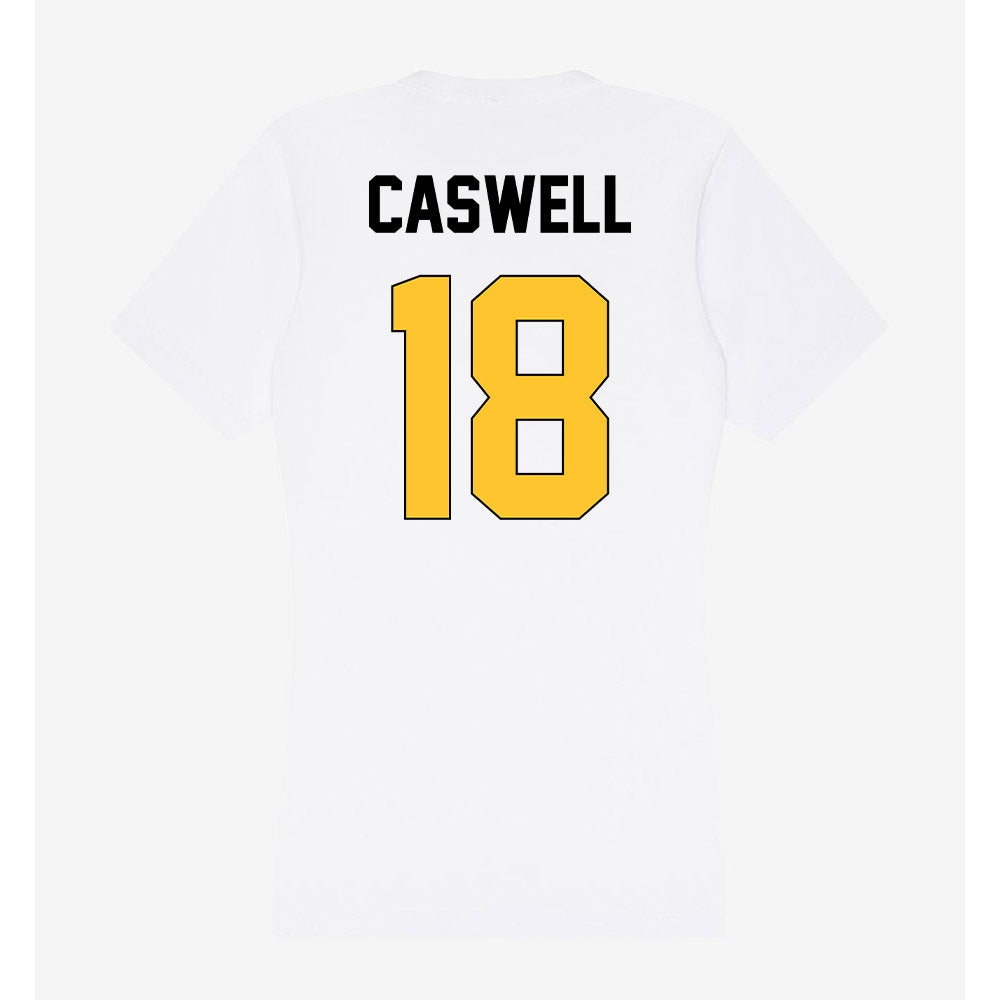 Southern Miss - NCAA Football : MaLik Caswell - Women's V-Neck T-Shirt-1