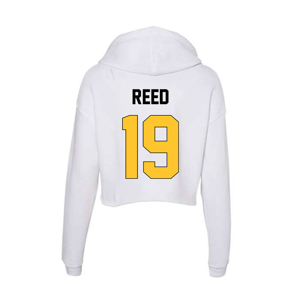 Southern Miss - NCAA Football : Cace Reed - Women's Crop Fleece Hooded Sweatshirt-1