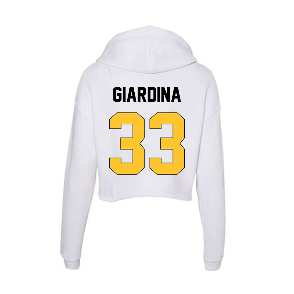 Southern Miss - NCAA Softball : Kayla Giardina - Women's Crop Fleece Hoodie-1