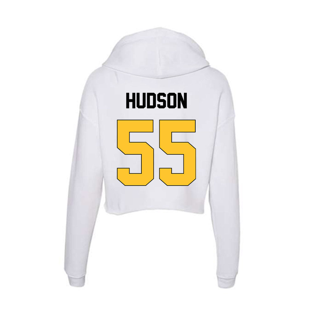 Southern Miss - NCAA Football : Zerian Hudson - Women's Crop Fleece Hooded Sweatshirt-1