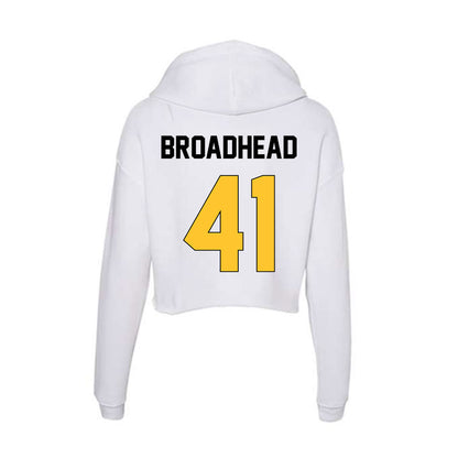 Southern Miss - NCAA Baseball : Teague Broadhead - Women's Crop Fleece Hoodie-1