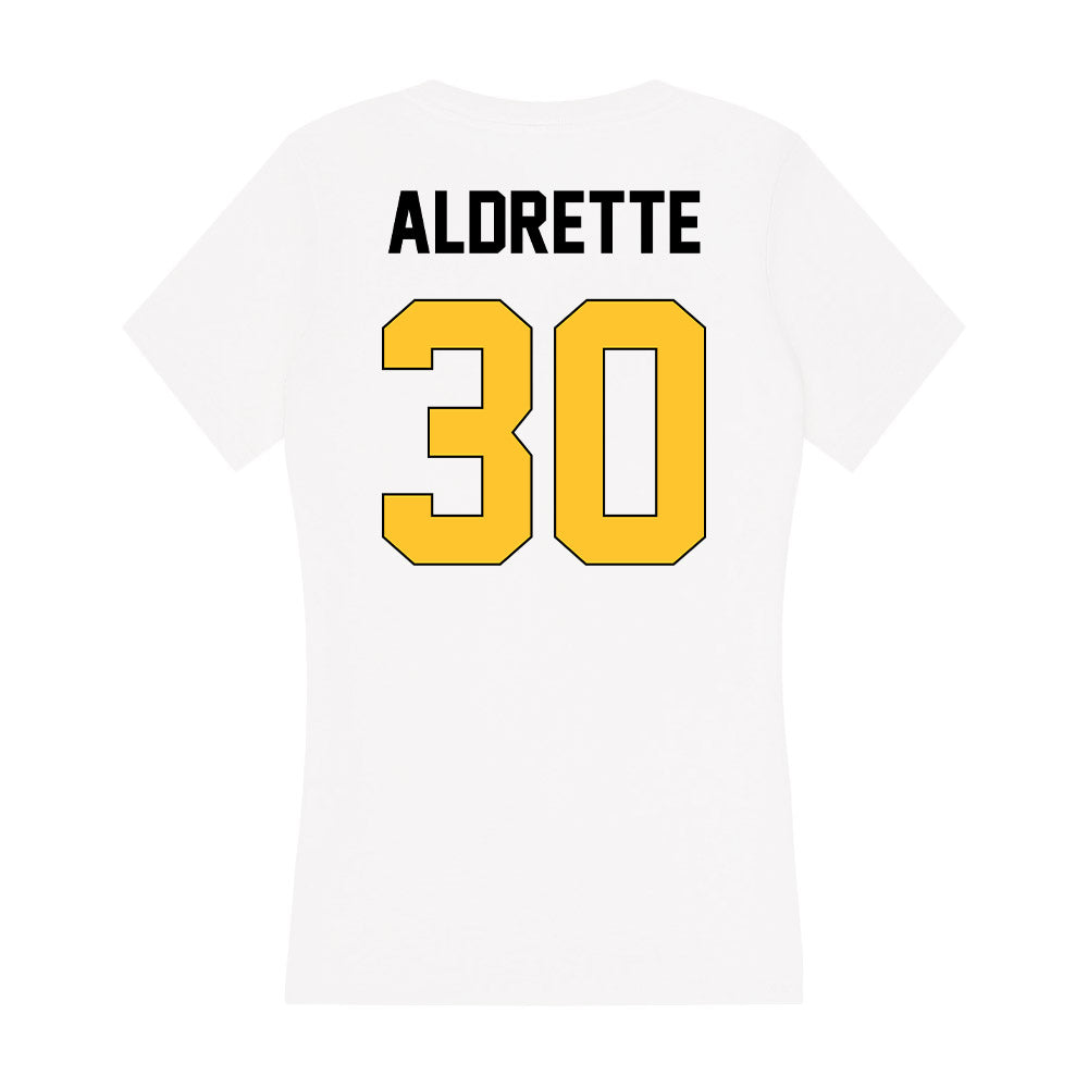 Southern Miss - NCAA Women's Soccer : Avery Aldrette - Women's V-Neck T-Shirt-1