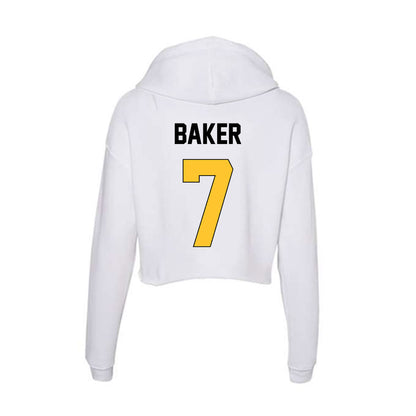 Southern Miss - NCAA Baseball : Cade Baker - Women's Crop Fleece Hoodie-1