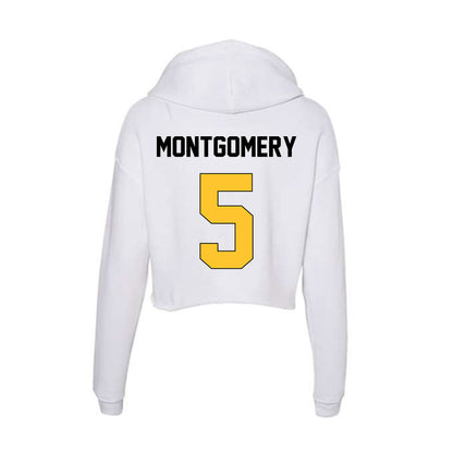 Southern Miss - NCAA Men's Basketball : Jett Montgomery - Women's Crop Fleece Hoodie-1