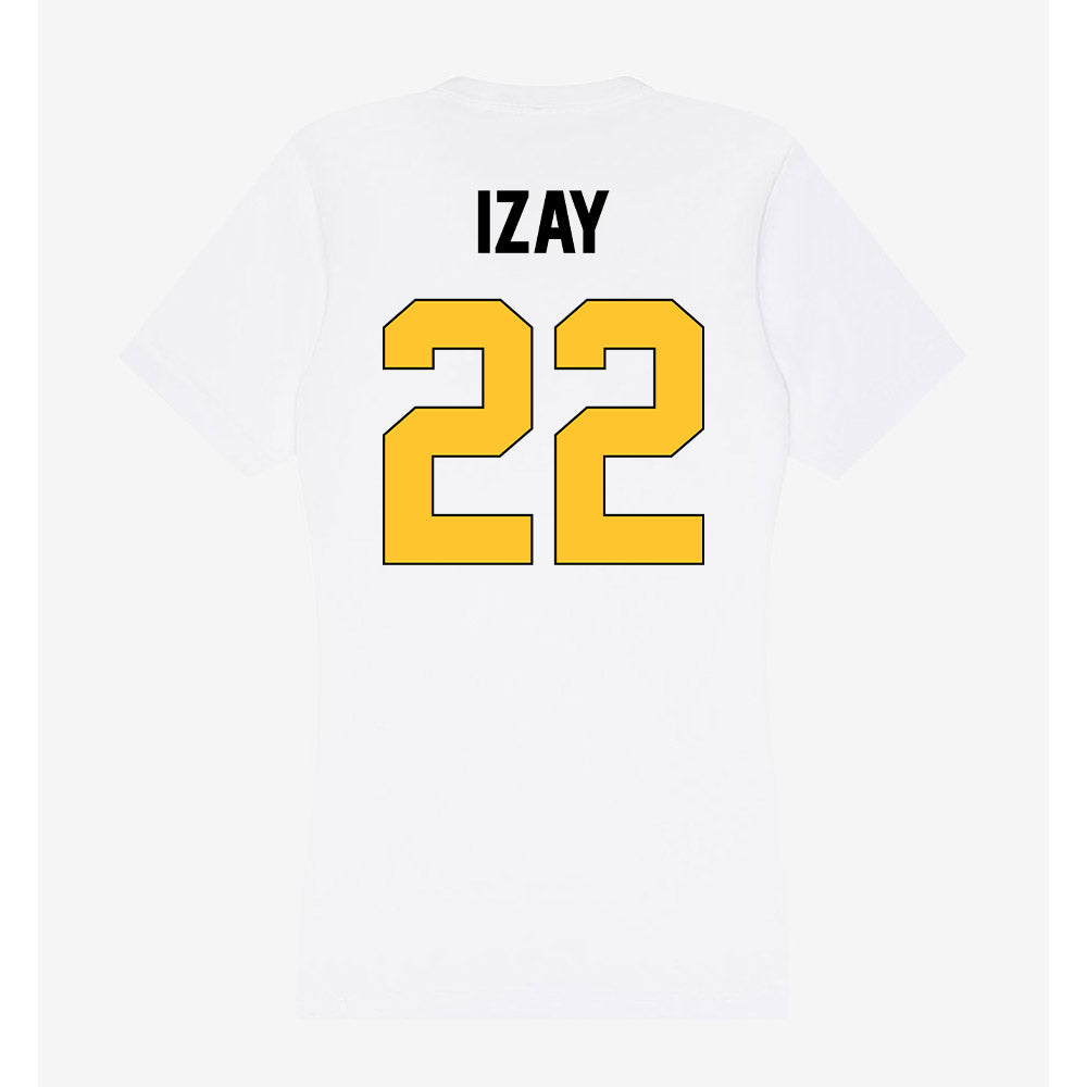 Southern Miss - NCAA Men's Basketball : Tegra Izay - Women's V-Neck T-Shirt-1