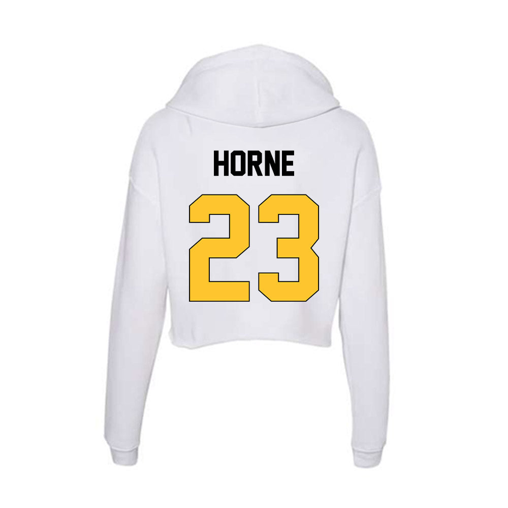 Southern Miss - NCAA Football : Trey Horne - Women's Crop Fleece Hoodie-1