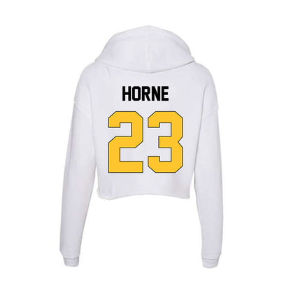 Southern Miss - NCAA Football : Trey Horne - Women's Crop Fleece Hoodie-1