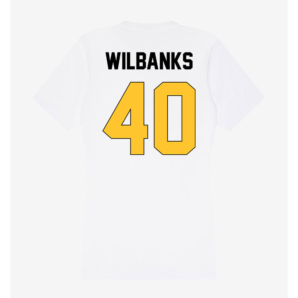 Southern Miss - NCAA Football : Creighton Wilbanks - Women's V-Neck T-Shirt-1