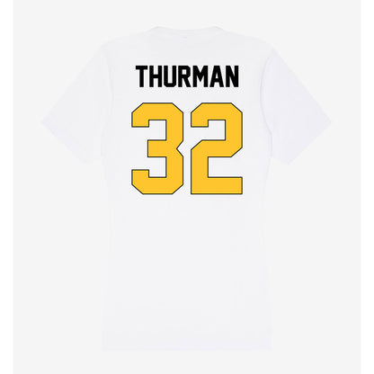 Southern Miss - NCAA Women's Basketball : Timya Thurman - Women's V-Neck T-Shirt-1