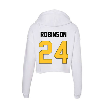 Southern Miss - NCAA Football : Michael Robinson - Women's Crop Fleece Hooded Sweatshirt-1