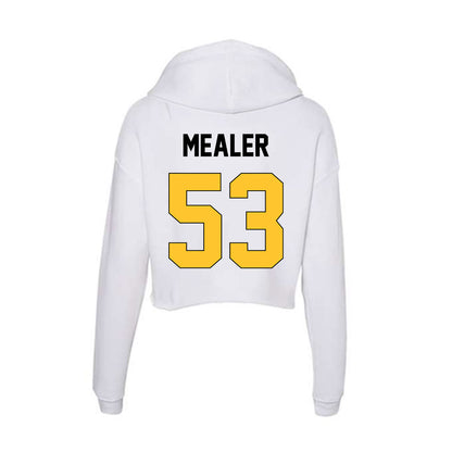 Southern Miss - NCAA Football : Toby Mealer - Women's Crop Fleece Hooded Sweatshirt-1