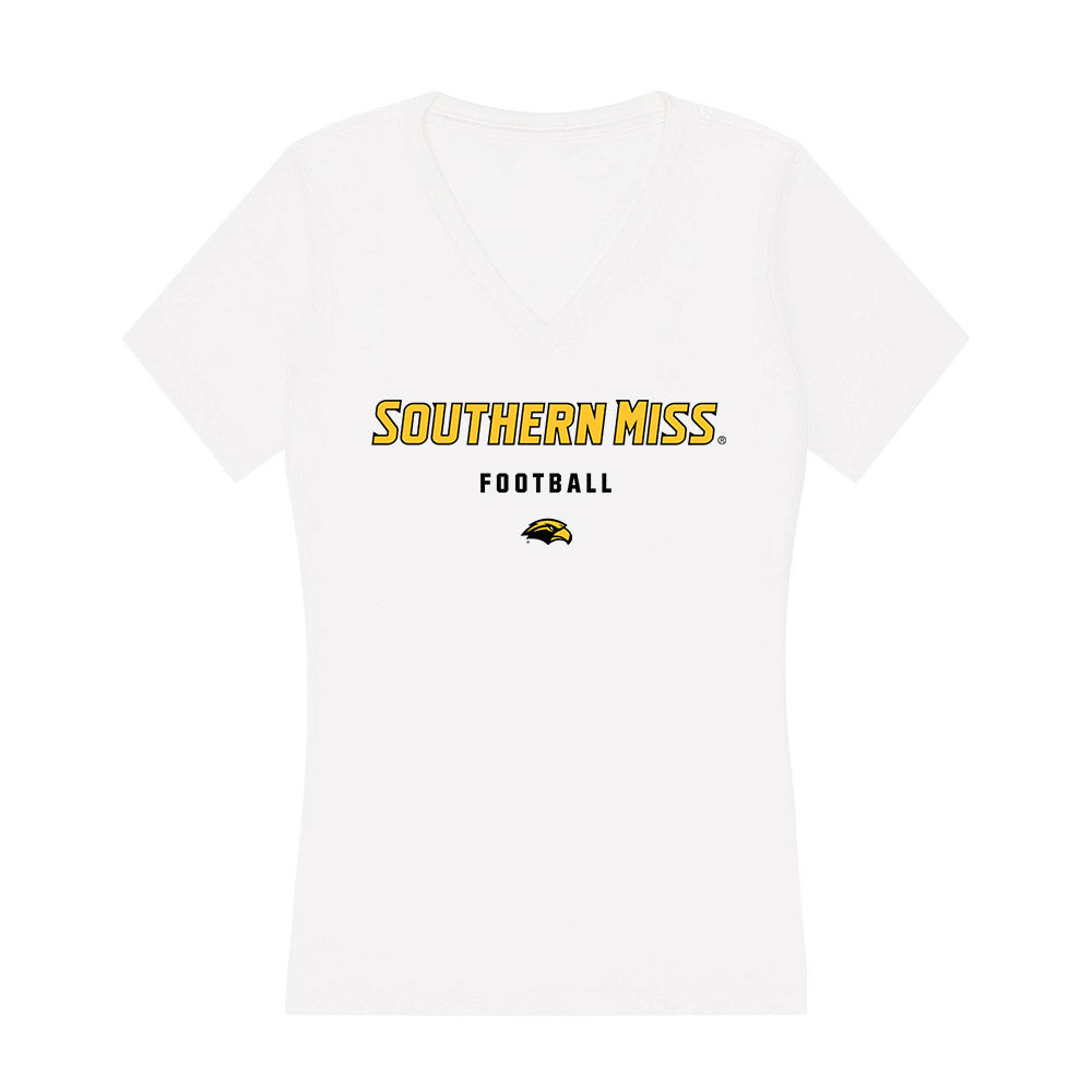 Southern Miss - NCAA Football : Liam Cassidy - Women's V-Neck T-Shirt-0