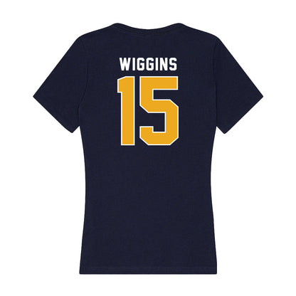 UTC - NCAA Women's Volleyball : Destiny Wiggins - Women's V-Neck T-Shirt-1