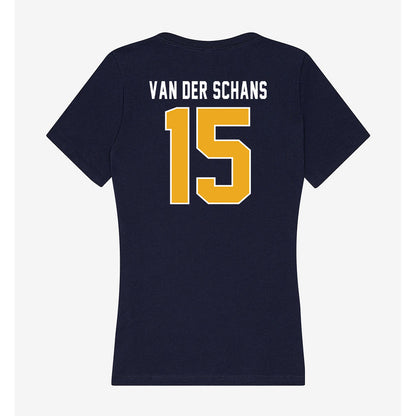 UTC - NCAA Women's Basketball : Frode Flos Van der Schans - Women's V-Neck T-Shirt-1