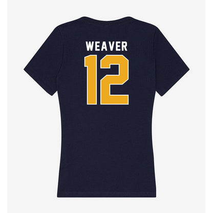 UTC - NCAA Women's Basketball : London Weaver - Women's V-Neck T-Shirt-1