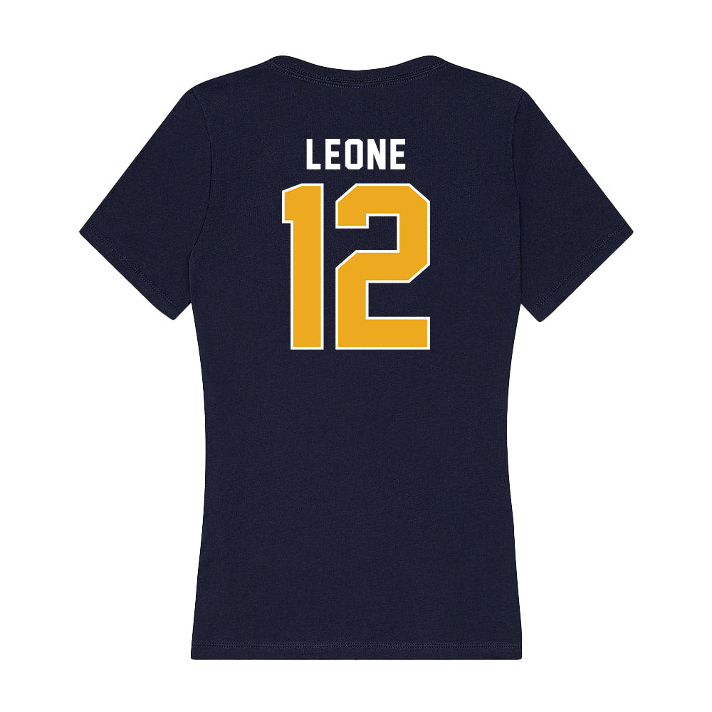 UTC - NCAA Softball : Mia Leone - Women's V-Neck T-Shirt-1