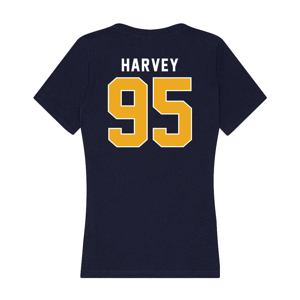 UTC - NCAA Football : Isaiah Harvey - Women's V-Neck T-Shirt-1