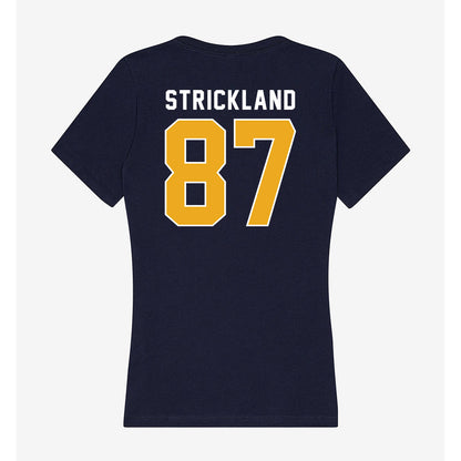 UTC - NCAA Football : Landon Strickland - Women's V-Neck T-Shirt-1