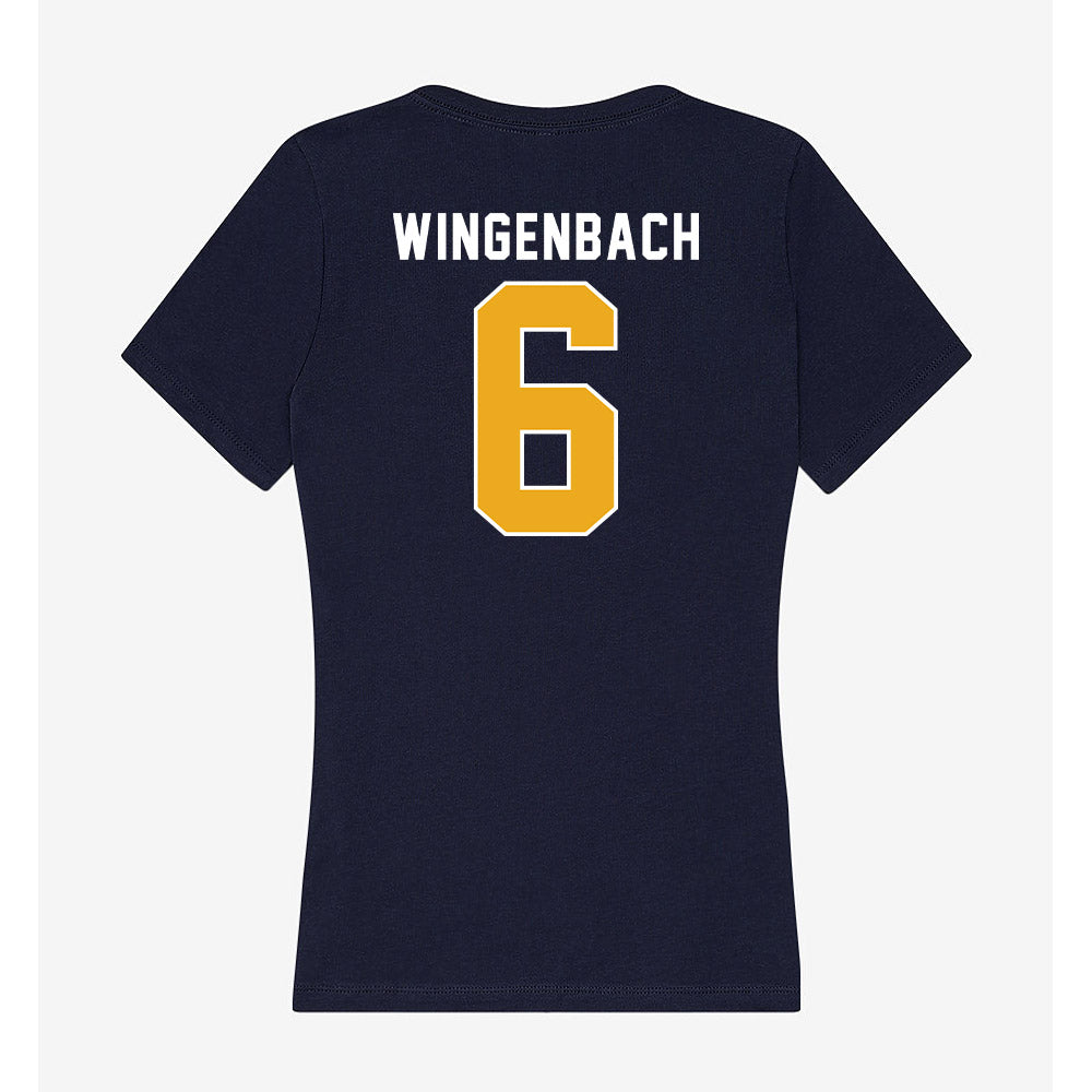 UTC - NCAA Women's Volleyball : Delaney Wingenbach - Women's V-Neck T-Shirt-1