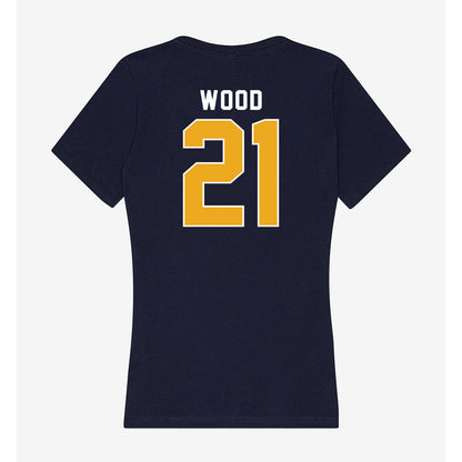 UTC - NCAA Women's Soccer : Ayden Wood - Women's V-Neck T-Shirt-1