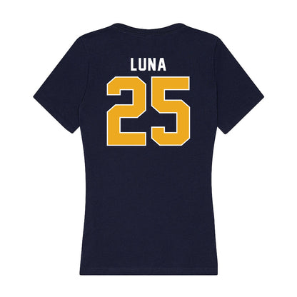 UTC - NCAA Wrestling : Bryce Luna - Women's V-Neck T-Shirt-1