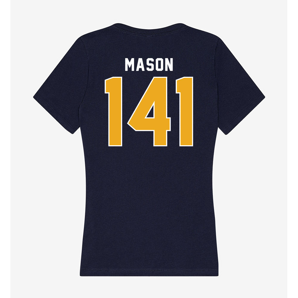 UTC - NCAA Wrestling : Hunter Mason - Women's V-Neck T-Shirt-1