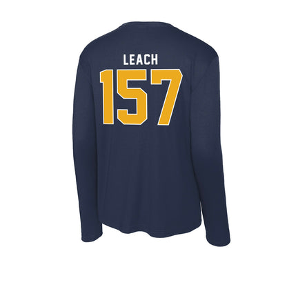 UTC - NCAA Wrestling : Brayden Leach - Activewear Long Sleeve T-Shirt-3