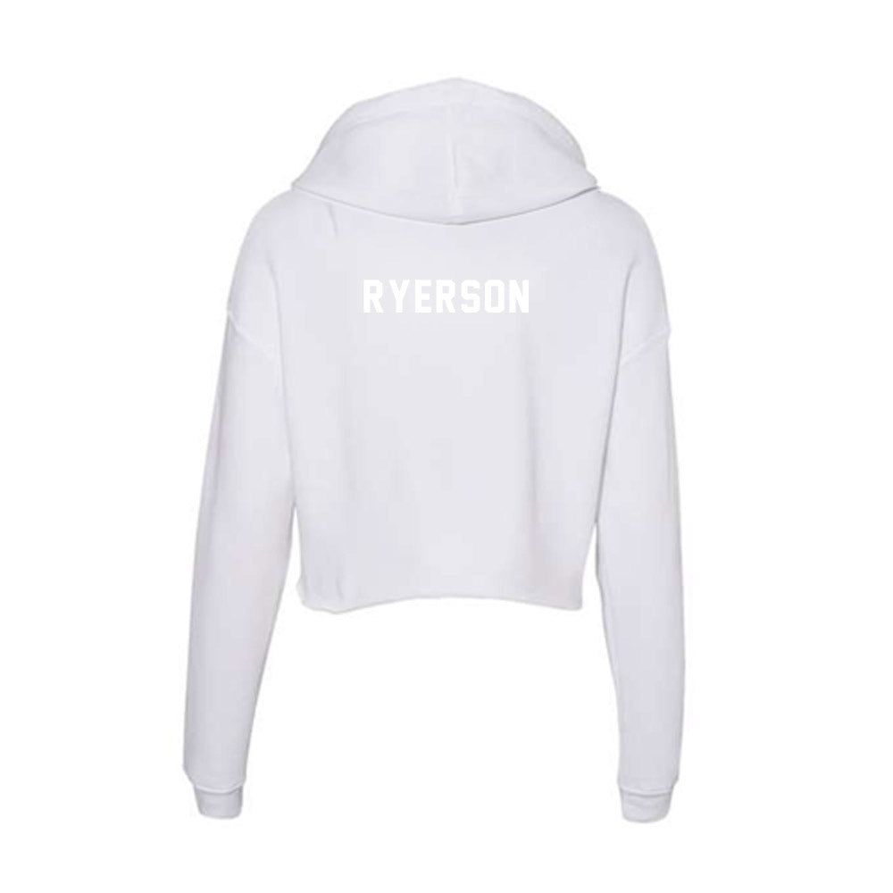 UTC - NCAA Men's Tennis : Tristan Ryerson - Women's Crop Fleece Hoodie-1