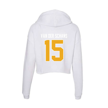 UTC - NCAA Women's Basketball : Frode Flos Van der Schans - Women's Crop Fleece Hoodie-1
